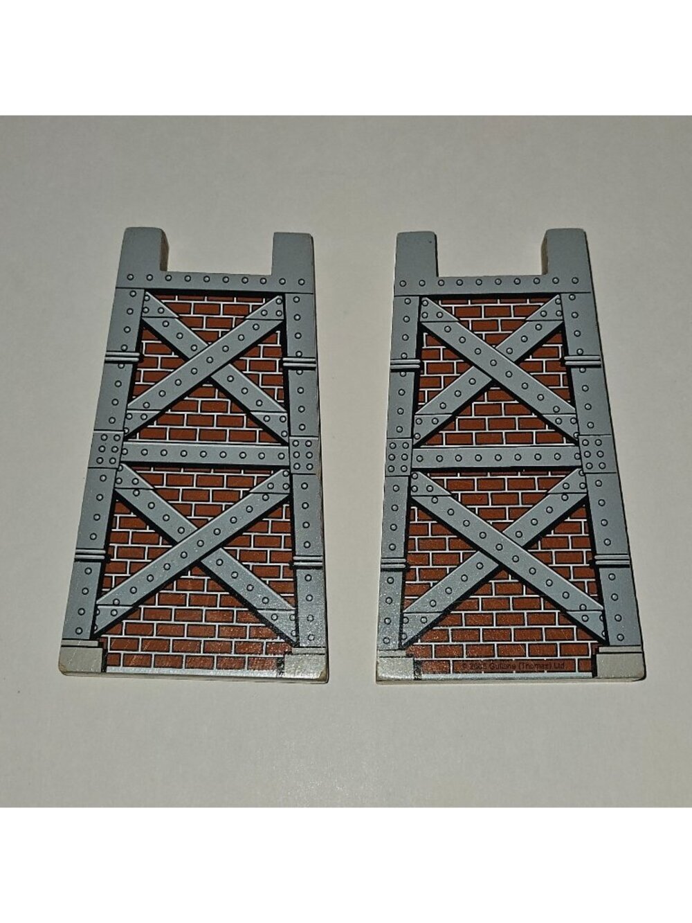 2 Thomas & Friends Wooden Railway Edward Great Replacement Pc Track Signal Brace